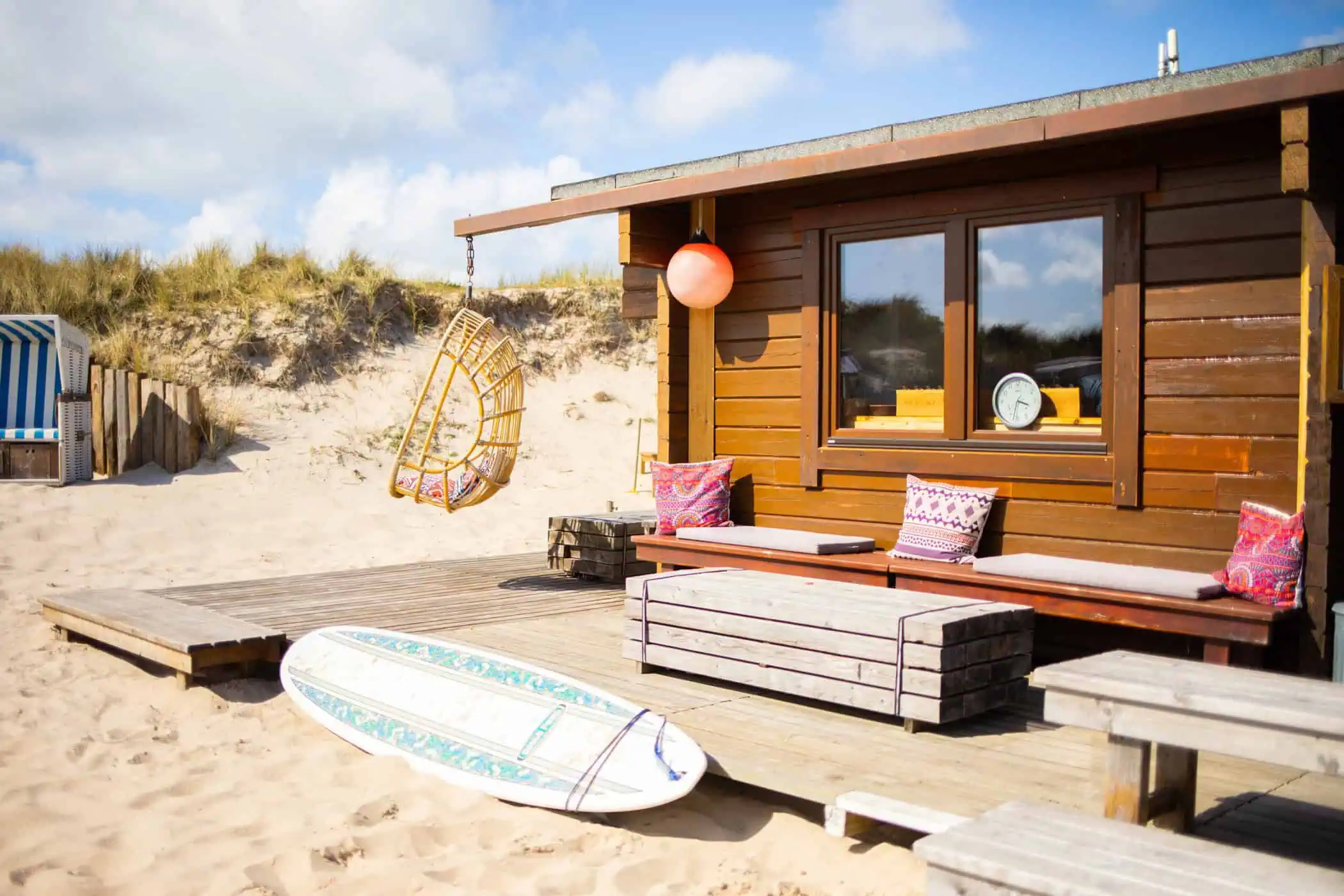 List auf Sylt: Strandsauna