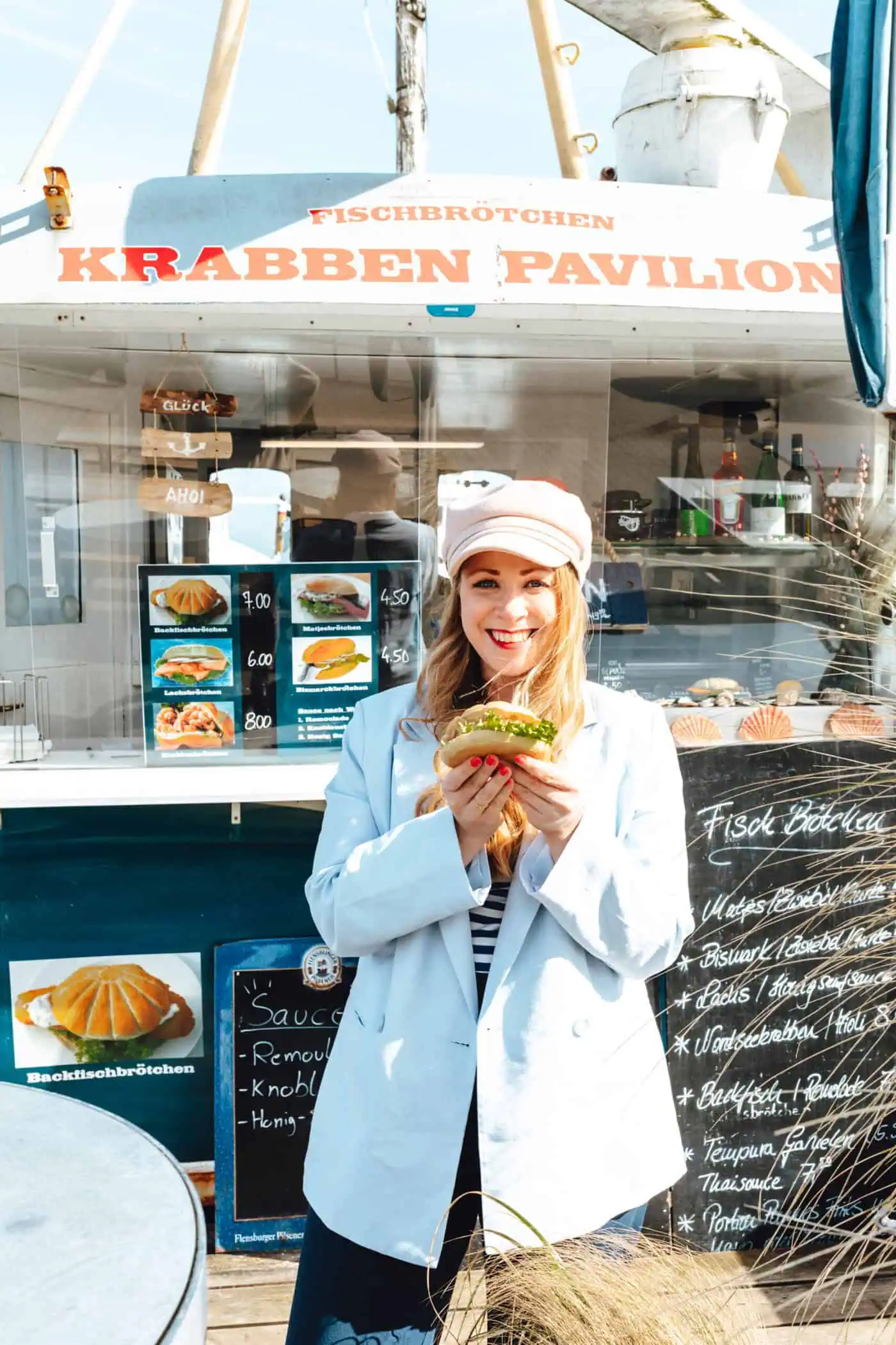 Sylt Tipps für den Sommer: Fischbrötchen auf die Hand