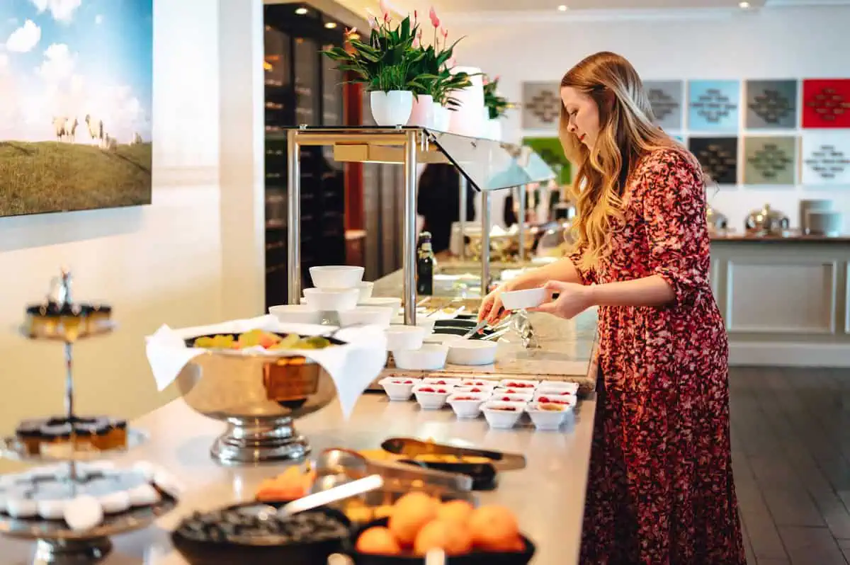 Hotel Rungholt in Kampen auf Sylt: Frühstücksbüffet