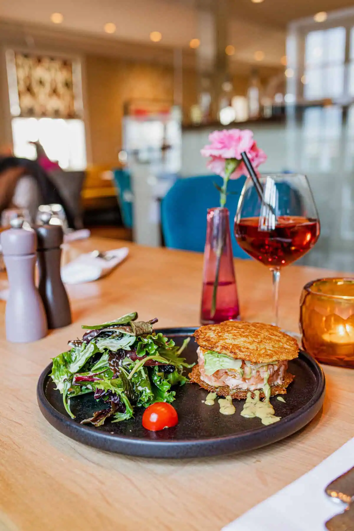 Mittag essen auf Sylt: Bistro im Hotel Stadt Hamburg